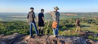 Alunos tiveram contato com povos locais, que ensinaram a cultura em diversos lugares do Estado (Foto: Arquivo Pessoal)