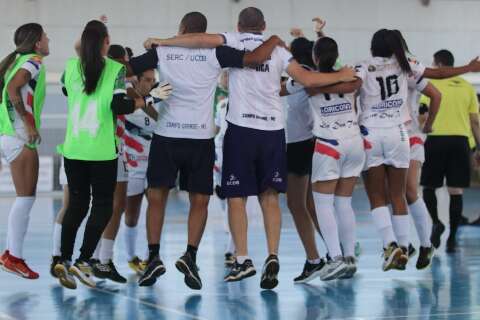 Time de MS está na semifinal de competição nacional de futsal feminino