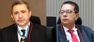 Desembargadores João Ferreira e Sebastião de Moraes, afastados do TJ de Mato Grosso. (Foto: reprodução)