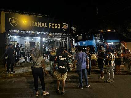 Em busca da Libertadores, torcidas do Botafogo e Galo saem de MS nesta quarta 