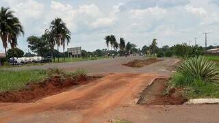 Trecho da Avenida Duque de Caxias onde será construído a nova ciclofaixa (Foto: Antonio Bispo)