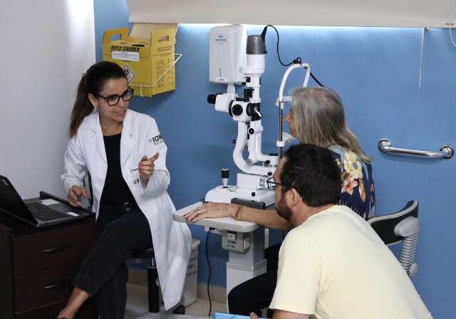 Mutir&atilde;o atende 150 pacientes de todo MS com problemas de retina