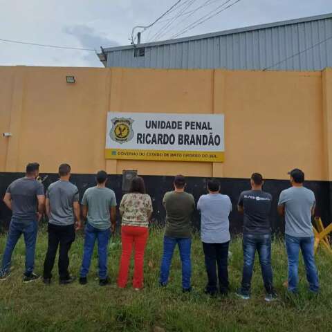 Protesto de policiais penais afeta visitas em pres&iacute;dios de MS