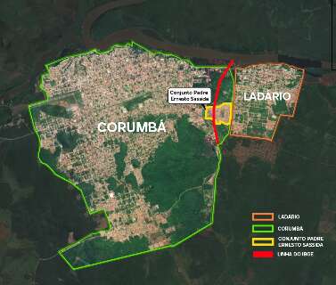 Corumbá perde 800 casas e quase 4 mil habitantes após divisão de bairro