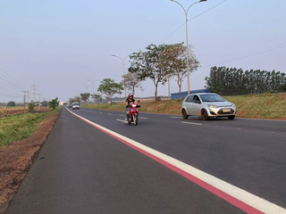 Trecho da Avenida Duque de Caxias com requalificação do pavimento (Foto: Neiba Ota)