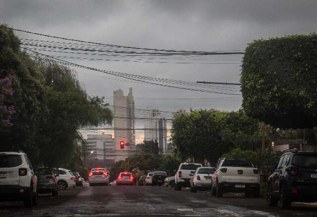 Campo Grande tem queda consider&aacute;vel na temperatura ap&oacute;s chuvas