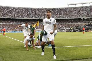 Jogadores celebram gol na final da Libertadores (Foto: Vítor Silva/Botafogo)