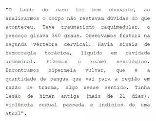 Trecho da sentença de pronúncia do juiz Aluízio Pereira dos Santos (Foto: Reprodução)