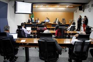 Prestação de constas dos poderes ocorreu na tarde desta quarta-feira (4), na Assembleia Legislativa (Foto: Wagner Guimarães) 