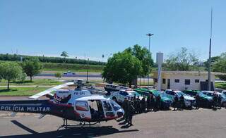 Equipes se preparam para fiscalização na operação (Foto/Divulgação/PMA)