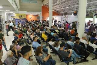 Movimentação na Central do Cidadão no último dia 5, onde contribuinte poderia aderir ao Refis (Foto/Arquivo)