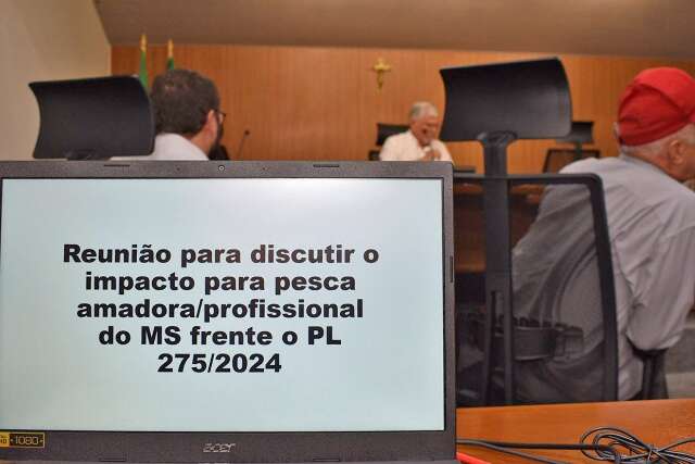 Lei para proibir pesca op&otilde;e deputados na Assembleia