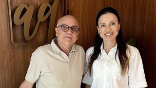 José Marques e Dra. Adriana Quevedo (Divulgação)