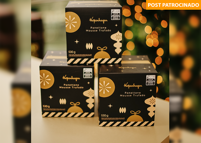 Panettone trufado é presentão de Natal do Shopping Campo Grande  