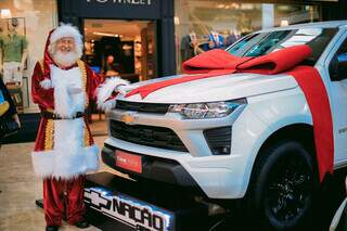 Sorteio de uma Chevrolet S10 + 1 ano de combustível grátis da Tauros. (Foto: Divulgação)