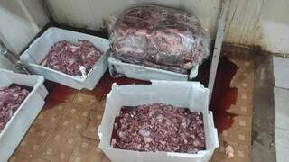 Espetaria usava corante em carne, armazenada entre moscas e baratas