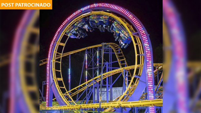 Parque em Campo Grande bomba com fantástica montanha-russa de looping 