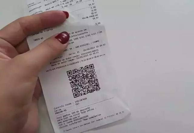 Com sorteio de R$ 300 mil mensais, confira datas do Nota MS Premiada