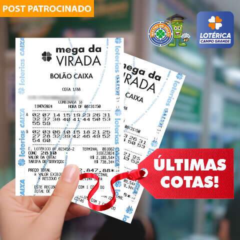 Reta final para a Mega da Virada: últimas cotas disponíveis!