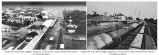 Imagens históricas do Complexo Ferroviário de Campo Grande (Foto: Museu Ferroviário de Bauru)