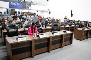 Plenário da Assembleia Legislativa de MS (Fotos:Wagner Guimarães/Alems)