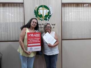 Petição foi entregue pelas ativistas Eliana Aparecida da Silva e Maria Cristina Ataide, aos principais órgãos de proteção da Capital. (Foto: Reprodução)