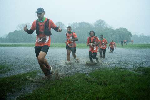 Corredores destacam integração com a natureza na primeira maratona no Pantanal 