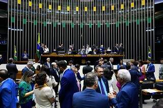 Plenário do Congresso na votação da LDO (Foto: Edilson Rodrigues/Agência Brasil)