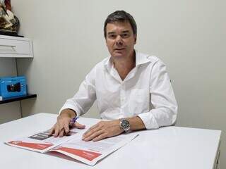 Marlon é o novo presidente do Esporte Clube Comercial (Foto: Gabriel de Matos)