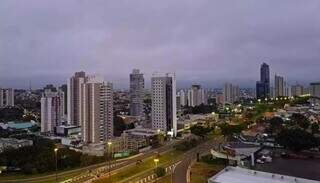 Altos da avenida Afonso Pena, uma das regiões mais urbanizadas de Campo Grande. (Foto: Arquivo)