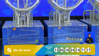 Concurso 1.005 da Dia de Sorte teve como dezenas: 5, 10, 11, 12, 14, 17, 24; já o mês foi Março. (Foto: Reprodução/Caixa)