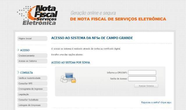 Sistema de nota fiscal ficar&aacute; indispon&iacute;vel de 30 de dezembro a 2 de janeiro