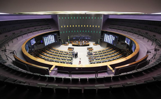 Vazio, plenário da Câmara dos Deputados. (Foto: Bruno Spada/Agência Câmara)