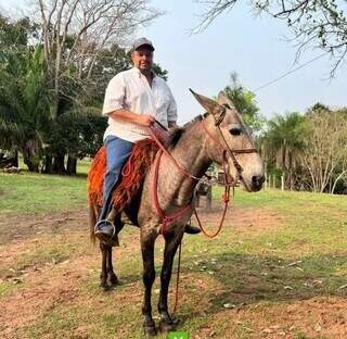 Ricardo Arantes Júnior foi a vítima mais recente do ataque de abelhas em MS (Foto: Reprodução)