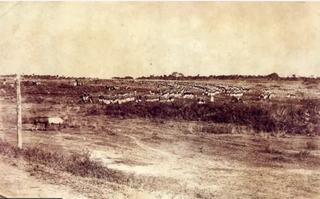 Imagem antiga mostra o Exército brasileiro na Guerra do Paraguai (Foto: Domínio Público)