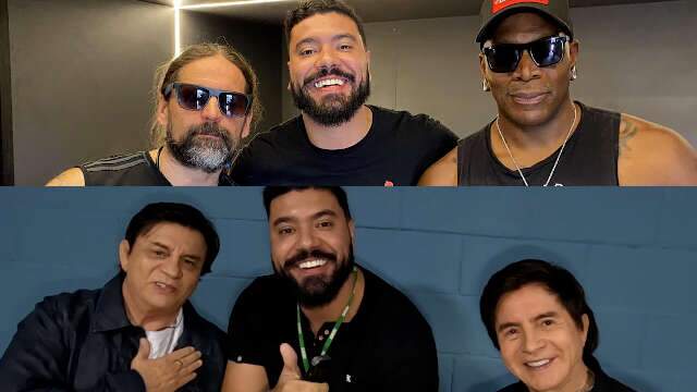 Lendas do metal e sertanejo fizeram show no mesmo dia em 2024