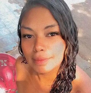 Fabrícia de Souza Santos em foto publicada nas redes sociais (Foto: Reprodução)