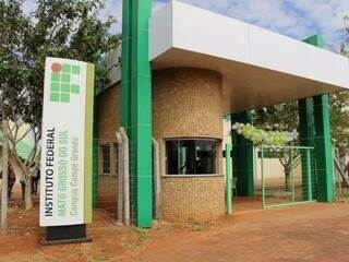 Fachada do Instituto Federal de Mato Grosso do Sul (IFMS) (Foto: Divulgaçao)