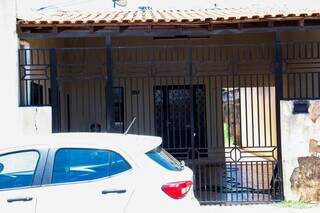 Casa onde Mariza foi assassinada pelo filho (Foto: Juliano Almeida)