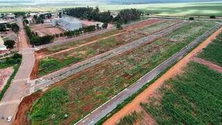 Imagem aérea do novo endereço do desenvolvimento de Sonora (Foto: Saul Scharmm)