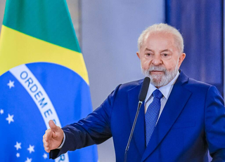 Presidente Lula durante discurso. (Foto: Ricardo Stuckert/PR)