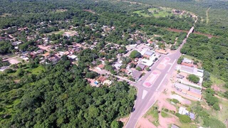 Vista aérea do Rio Miranda em Bonito. (Foto: Arquivo/Imasul)