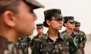 Mulheres quem compõe o Exército Brasileiro (Foto: Divulgação/EB)