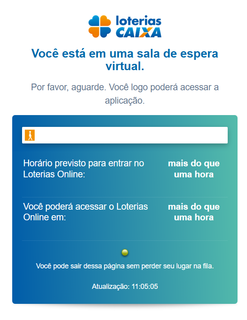 &Uacute;ltimo dia de apostas tem fila em lot&eacute;rica e longa espera online