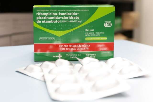 Minist&eacute;rio da Sa&uacute;de distribui 8,9 mil medicamentos contra tuberculose em MS