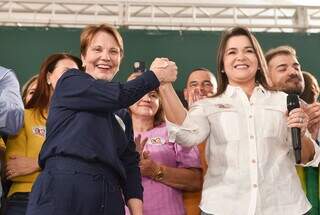Adriane Lopes espera Tereza Cristina voltar dos EUA para definir secret&aacute;rios