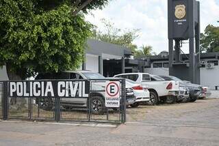 Fachada da 1ª Delegacia de Corumbá onde caso foi registrado (Foto: Divulgação | PCMS)