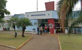 Hospital Municipal de Chapadão do Sul, onde adolescente foi assassinado. (Foto: Google Maps)