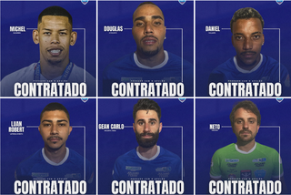 Alguns dos atletas contratados pelo Ivinhema para o sul-mato-grossense (Foto: Divulgação)