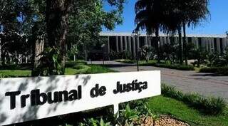 Fachada do Tribunal de Justiça no Parque dos Poderes, em Campo Grande. (Foto: Arquivo)